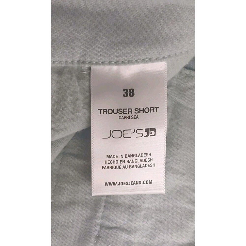 JOE"S Jeans Men's Sz 38 Trouser Shorts 9" Chinos Capri Sea/ Lt. Green NWT $158 - Picture 9 of 13